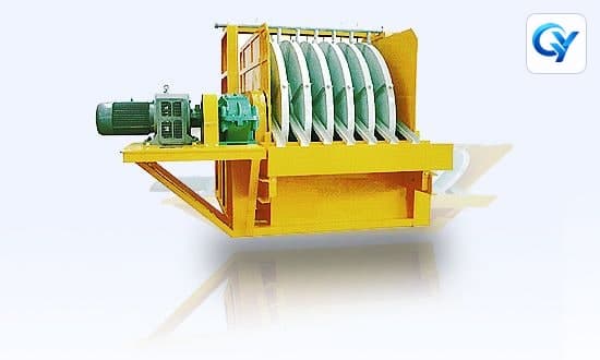 HJPC wet disc magnetic separation
