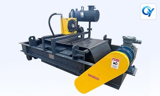 RCDFJ type forced oil circulation self dumping electromagnetic iron remover