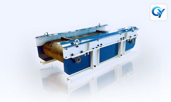 RCYE type permanent magnet self dumping iron remover