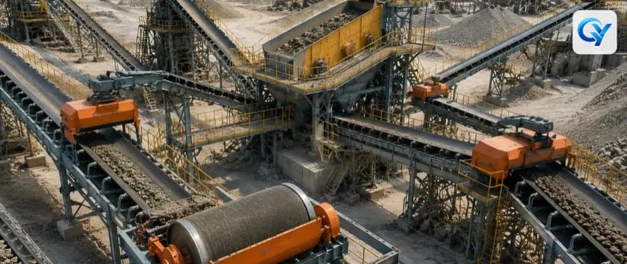 Cement & Aggregates Magnetic separation application in an industrial plant