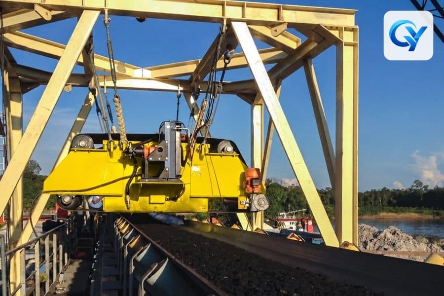 Crusher Protection and Iron Removal magnetic separation application