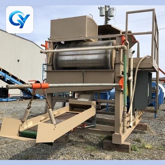 Finished Aggregate Purification magnetic separation application