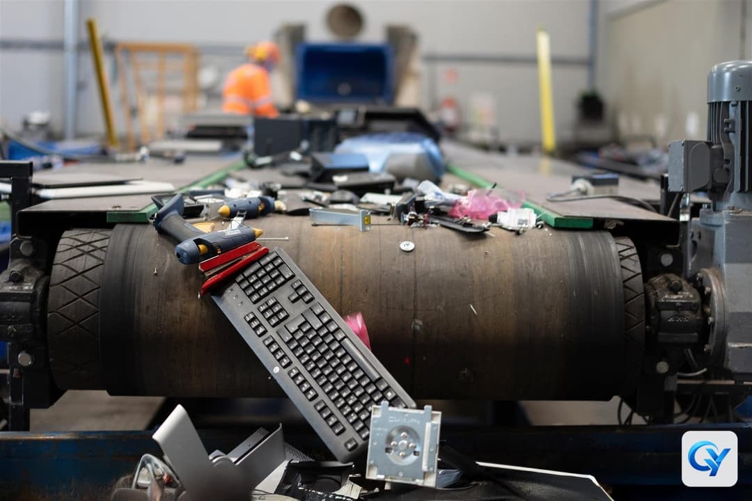 E-Waste Recycling magnetic separation application