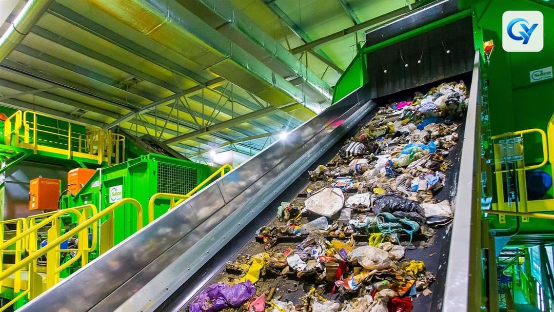 Municipal Solid Waste magnetic separation application