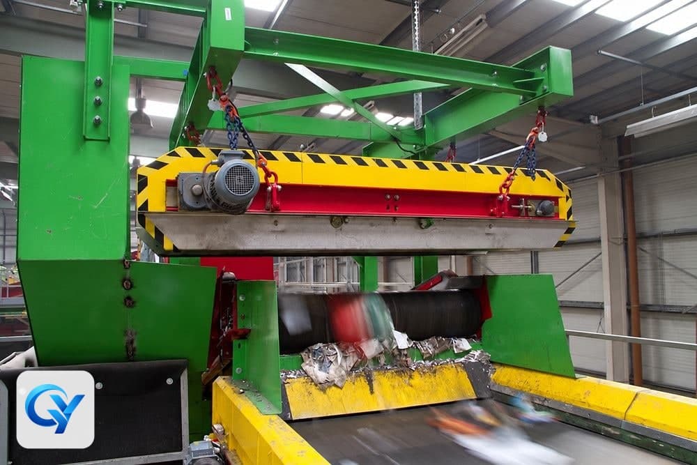 Scrap Metal Recycling magnetic separation application